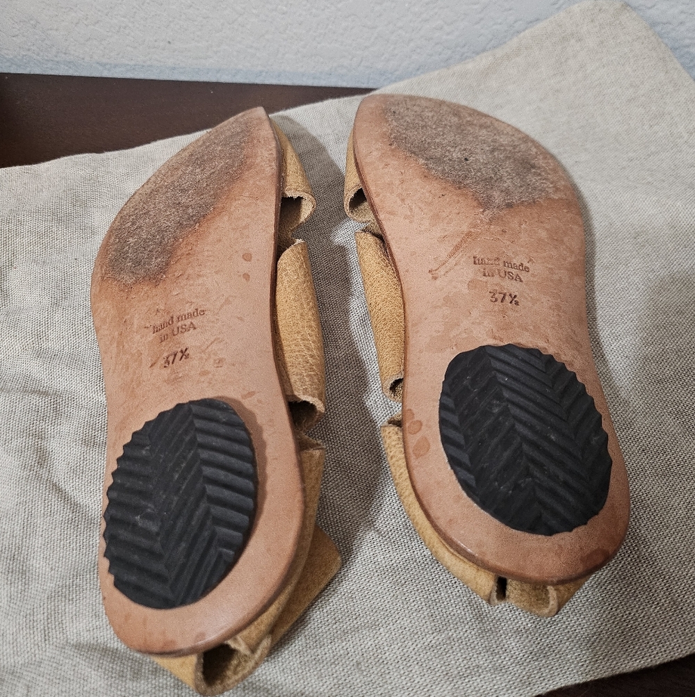 CYDWOQ Leather Flats - Picture 4 of 5